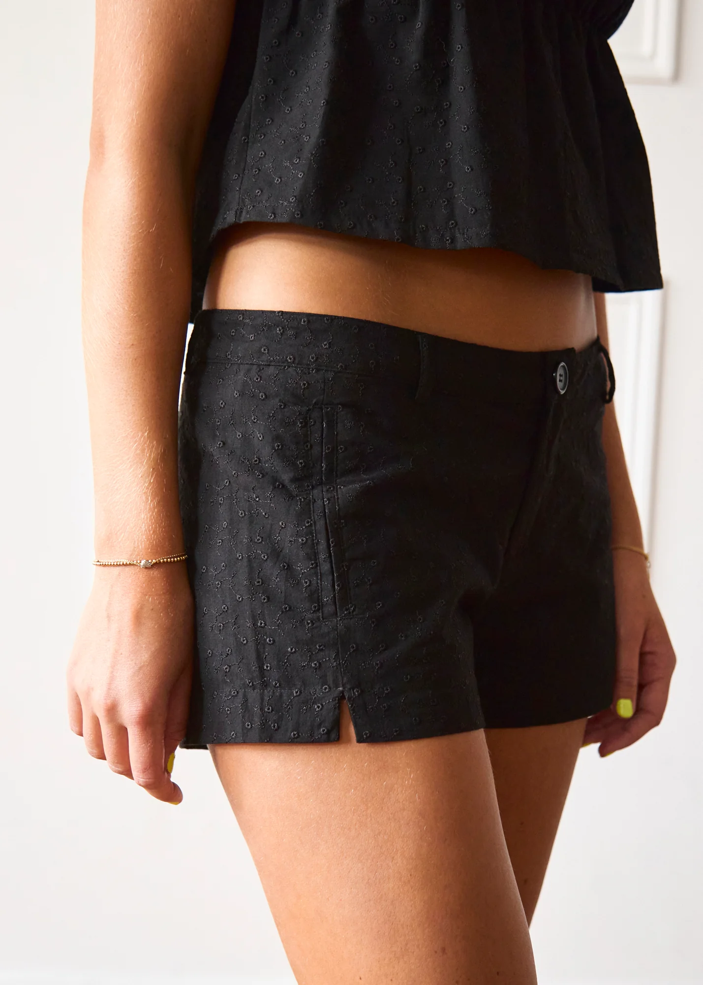 Mini Shorts - Black - Image 4
