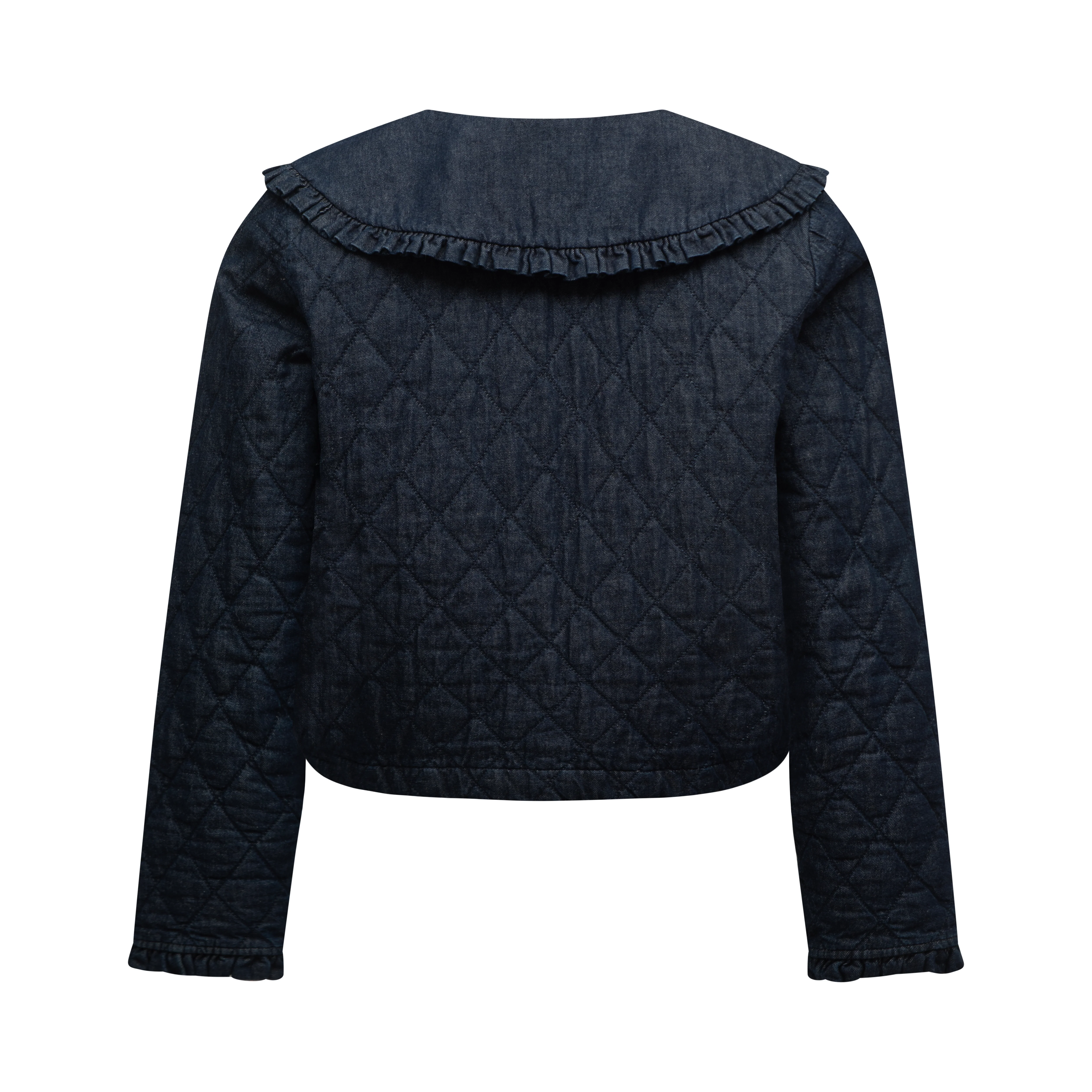 Denim Quilted Jacket - Image 8