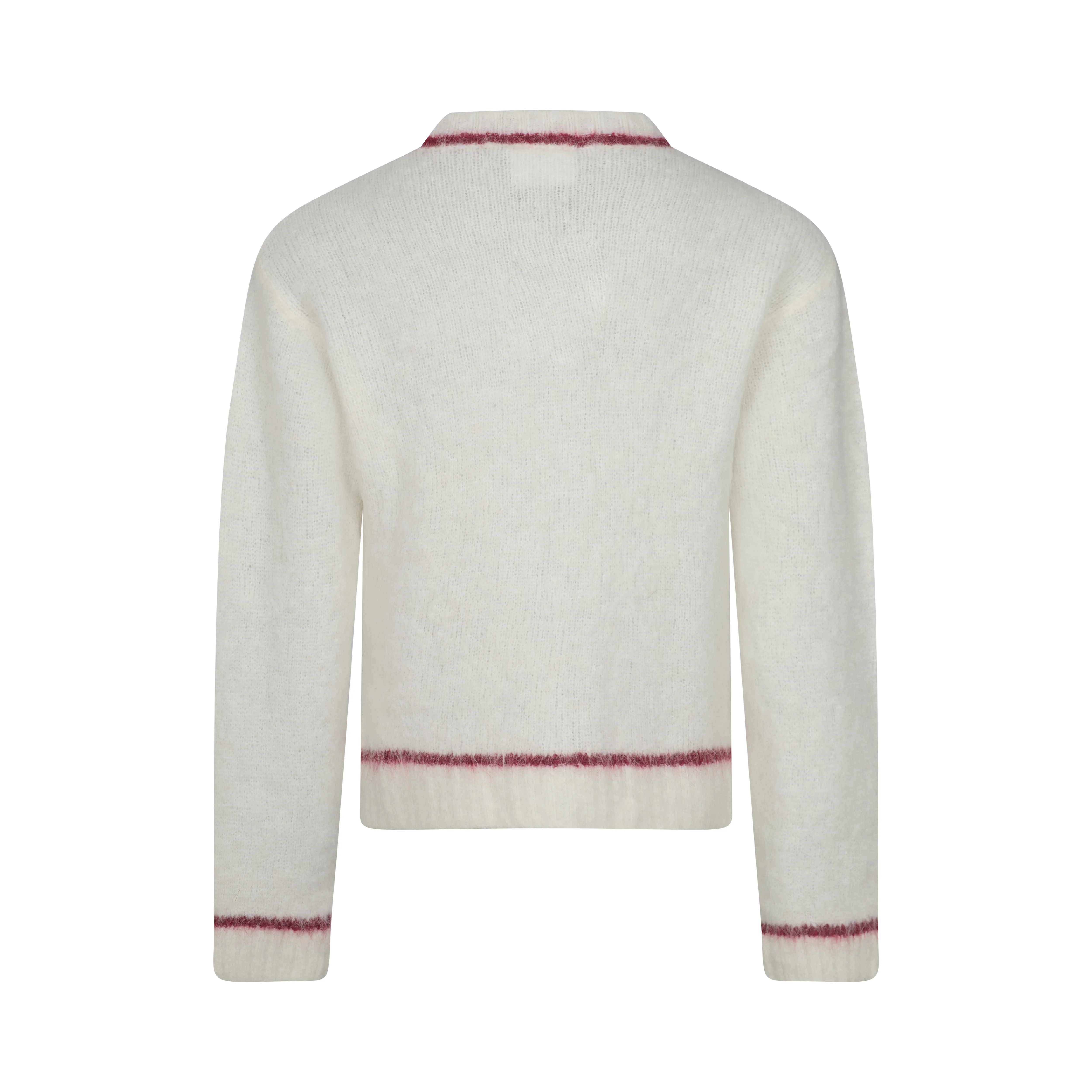 Dual Zip Jumper - Cream - Image 13