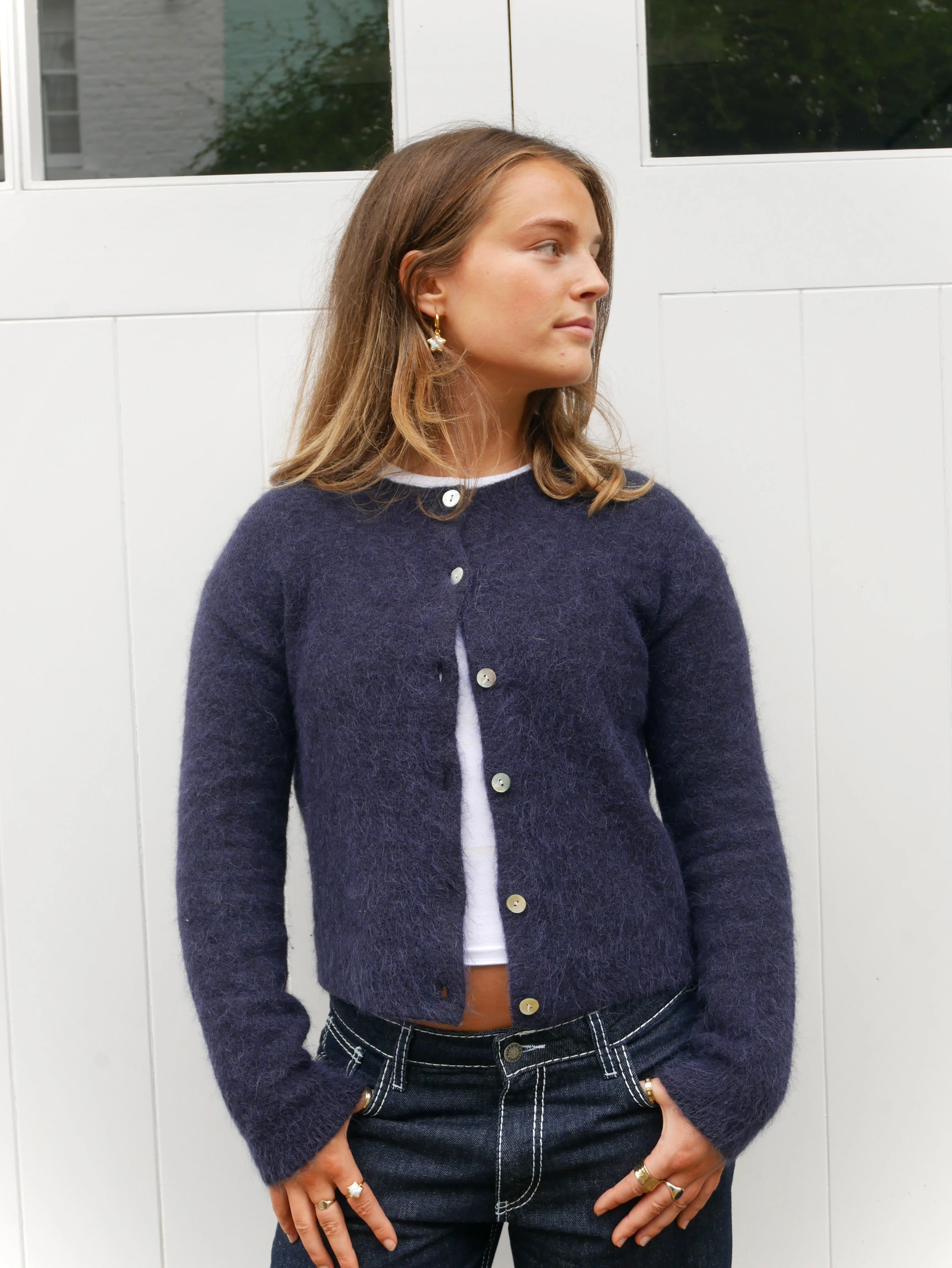 Elsa Cardigan - Navy - Image 10