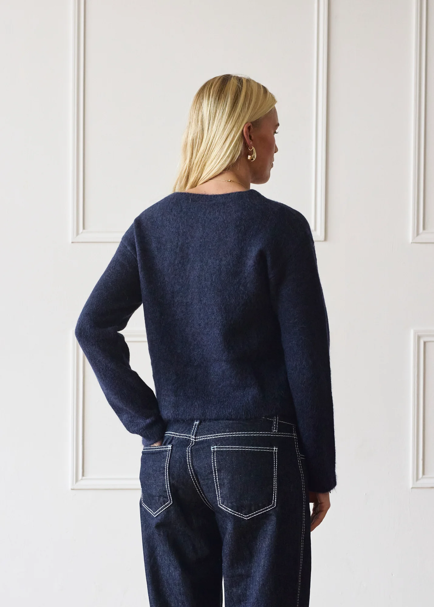 Elsa Cardigan - Navy - Image 7