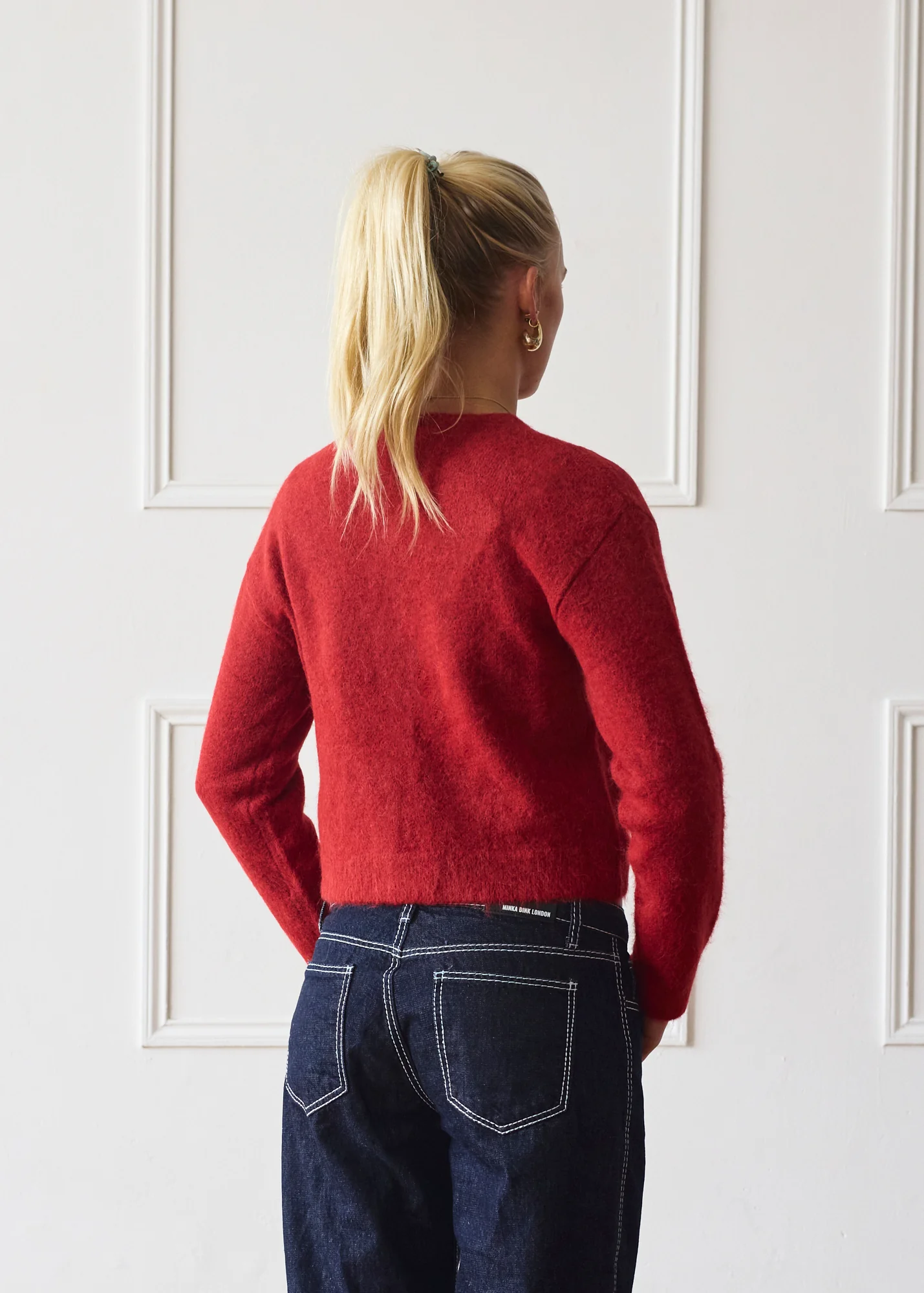 Elsa Cardigan - Red - Image 6