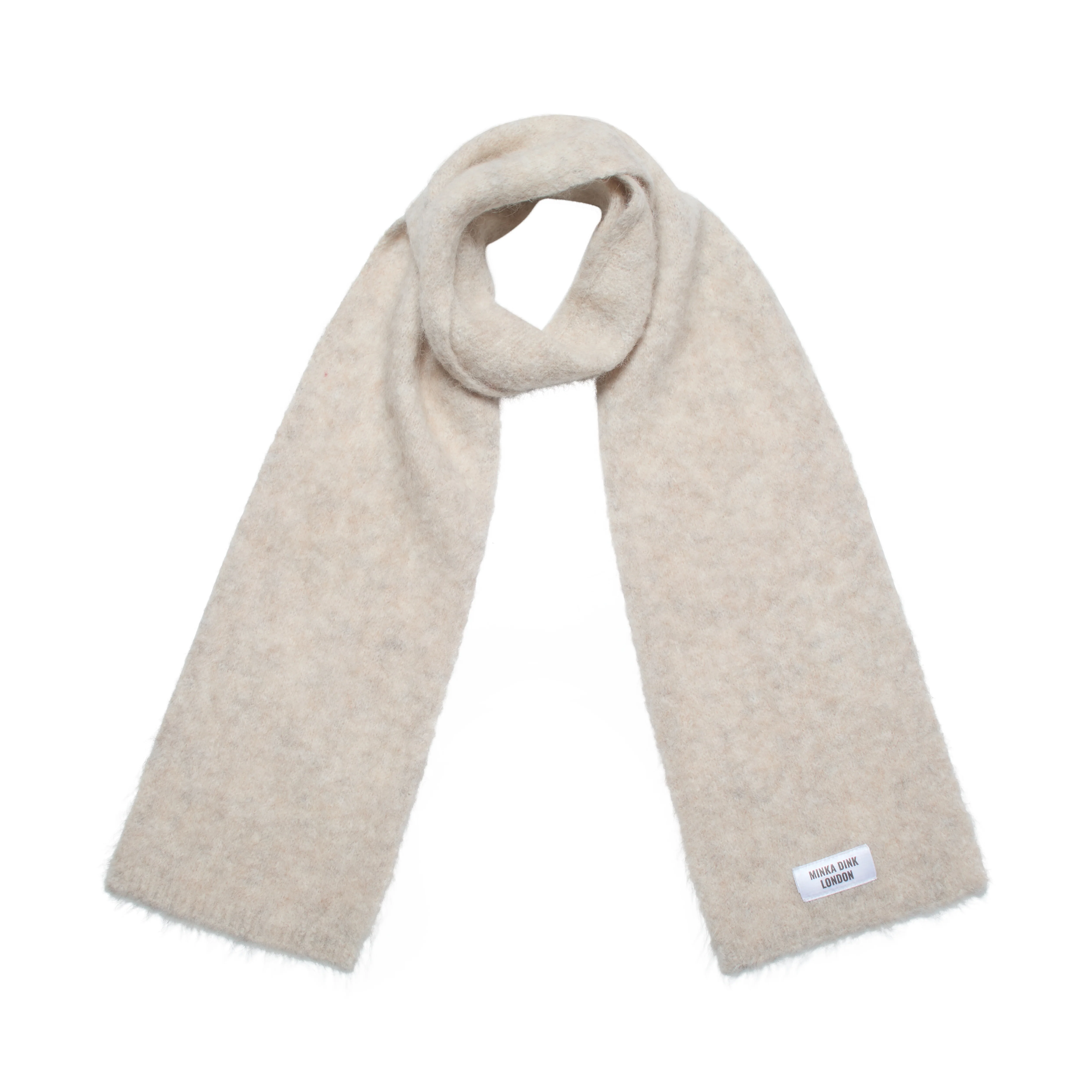 Evie Scarf - Beige - Image 5