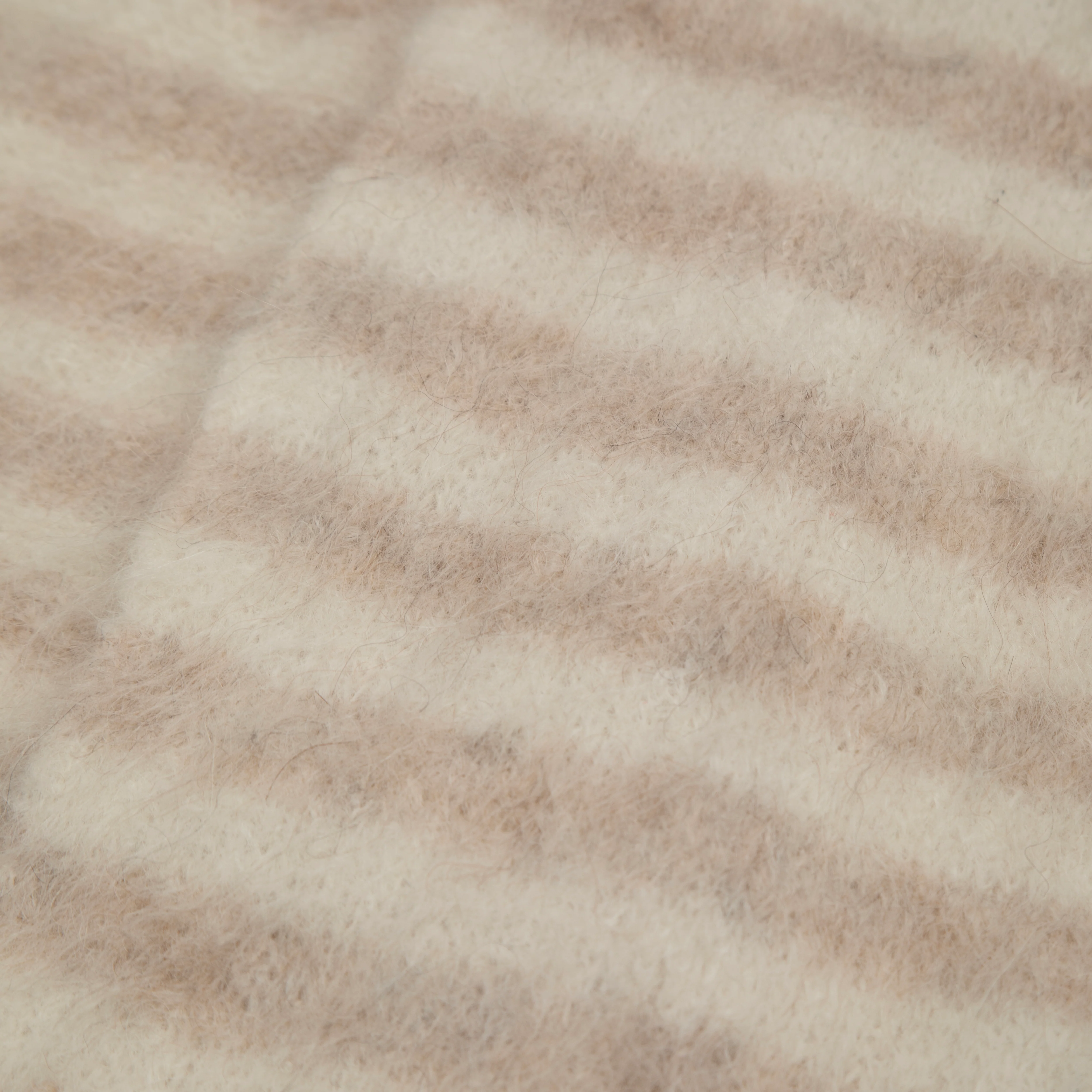 Evie Scarf - Beige Stripe - Image 6