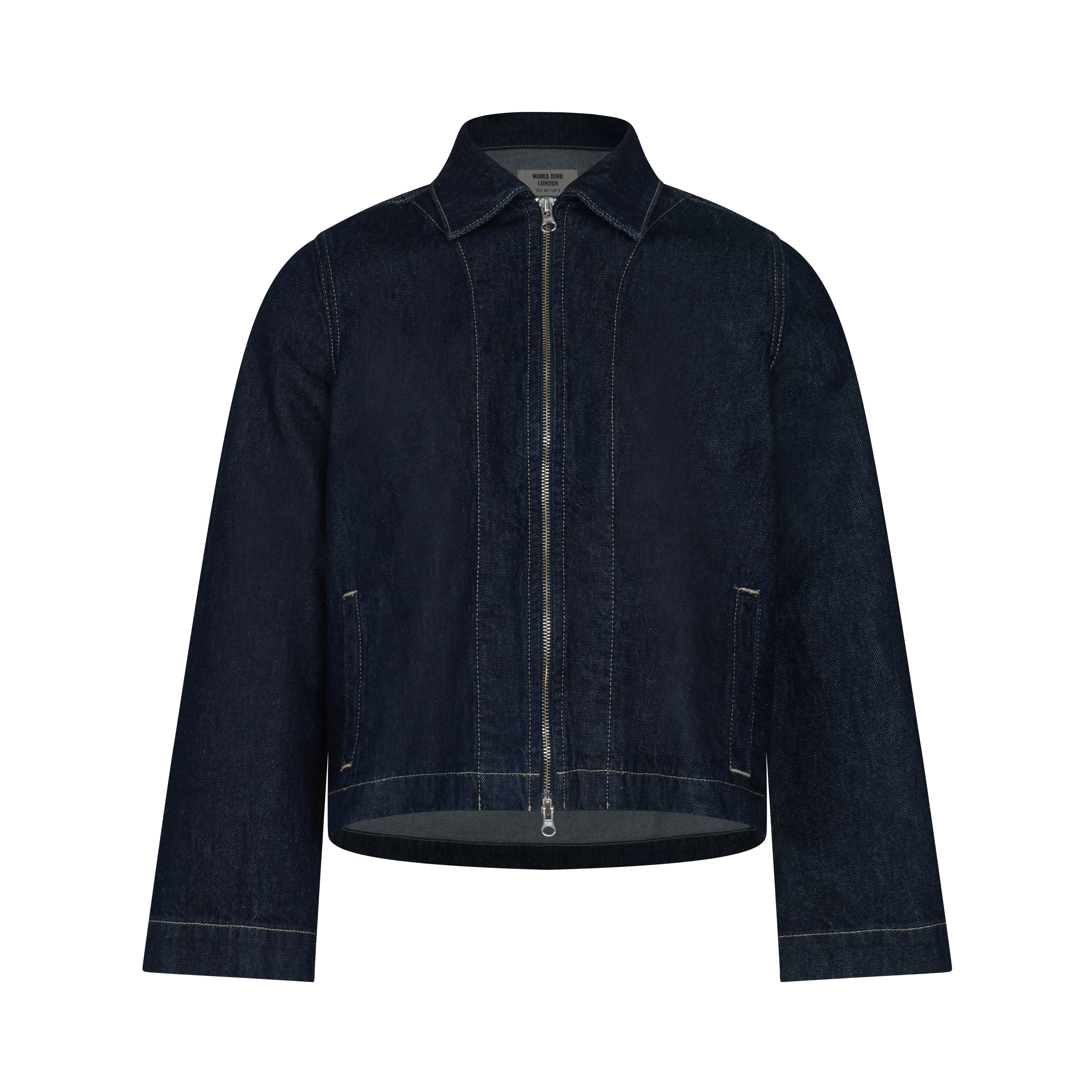 Hani Jacket - Dark Wash - Image 13